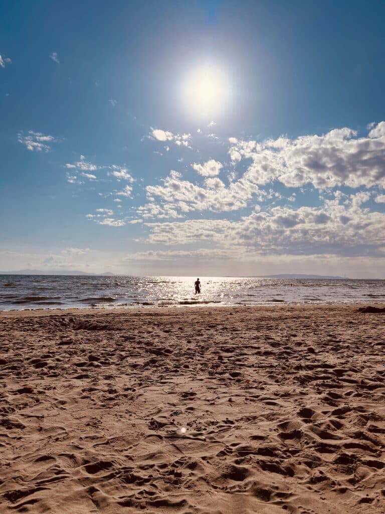 Ausflug zum Puntone Beach - flaches Wasser lädt zum Baden ein