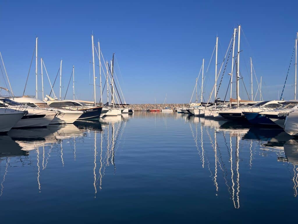 In der Marina von San Vincenzo