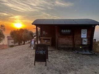 Sundowner in Scarlino am chiosco belvedere